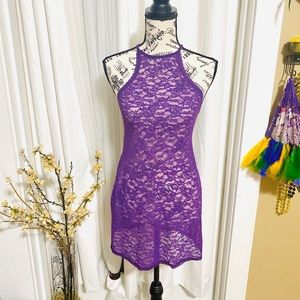Purple Lace Slip by Victoria Secret